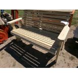Unfinished Amish Made 4' RC Porch Swing (4581)