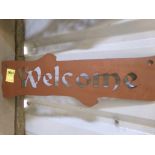 Welcome Sign (2852E)