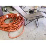 Orange Hose and a Lawn Chair (2838)