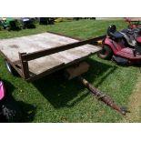 2 Place Snowmobile Trailer, NO PAPERWORK, BOS ONLY (5825)