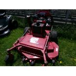 Ferris Commercial Walk Behind Mower with 52'' Deck and Kawasaki V-Twin, Runs and Works Good (5019)