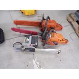 Husqvarna 555 Chainsaw, Silver Eagle Electric Chainsaw (3094)