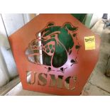 Marines Cut-Out Sign (2852H)