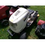 Craftsman Riding Mower Carcass with Cub Cadet Hood and Deck, MISSING ENGINE-FRONT TIRE (5837)