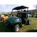 Kazuma Gas Side-By-Side, Green, Runs, w/ Winch & Snow Plow (5580)