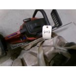 (2) Chain Saws, MacCulloch, Homelite, Runs and Robin Back Pack Sprayer, Has Compression (2912)