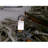 Group of Nylon Work Rope and Climbing Harness (2882)
