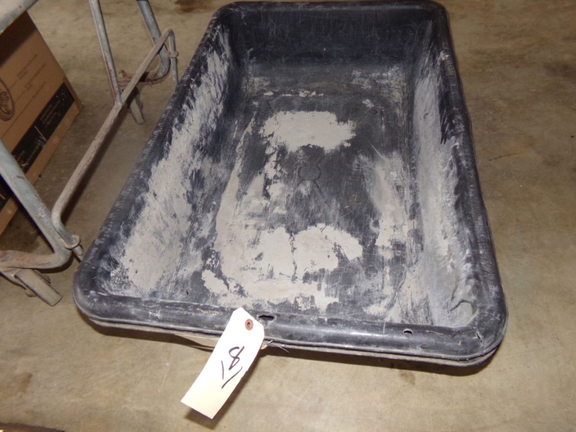 (2) Plastic Mortar Tubs