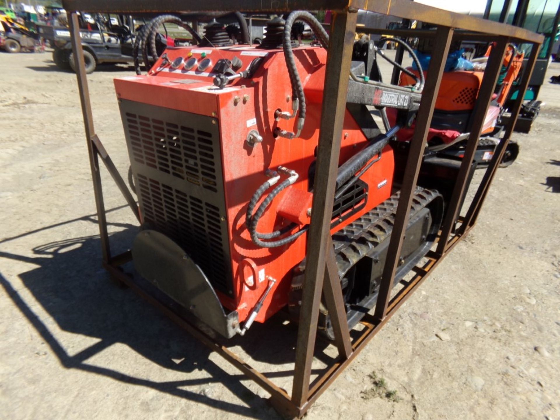 New AGT Industrial LRT23 Mini Skid Steer with 36'' Bucket, Gas Engine - Image 2 of 2
