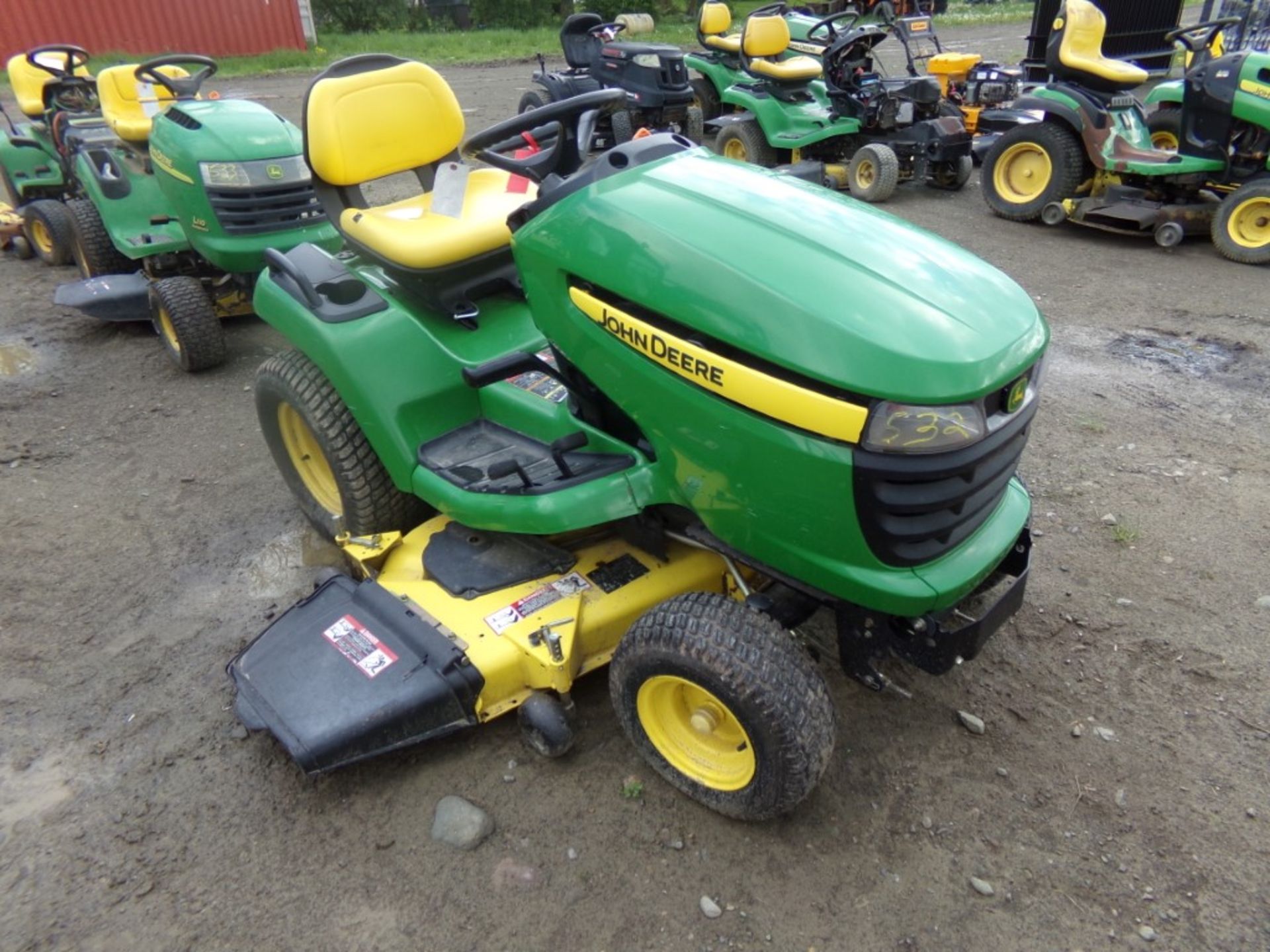 John Deere X500 Tractor with 54'' Deck, 25 HP, Hydro, 512 Hrs., Ser # 051859