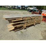 Group of 711 Board Foot of 1 x 8 Rought Cut Lumber, Sold by the Board Foot (711 x Bid Price)