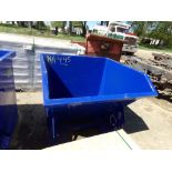 New Blue Garbage Tipper/Dumpster for Forklift