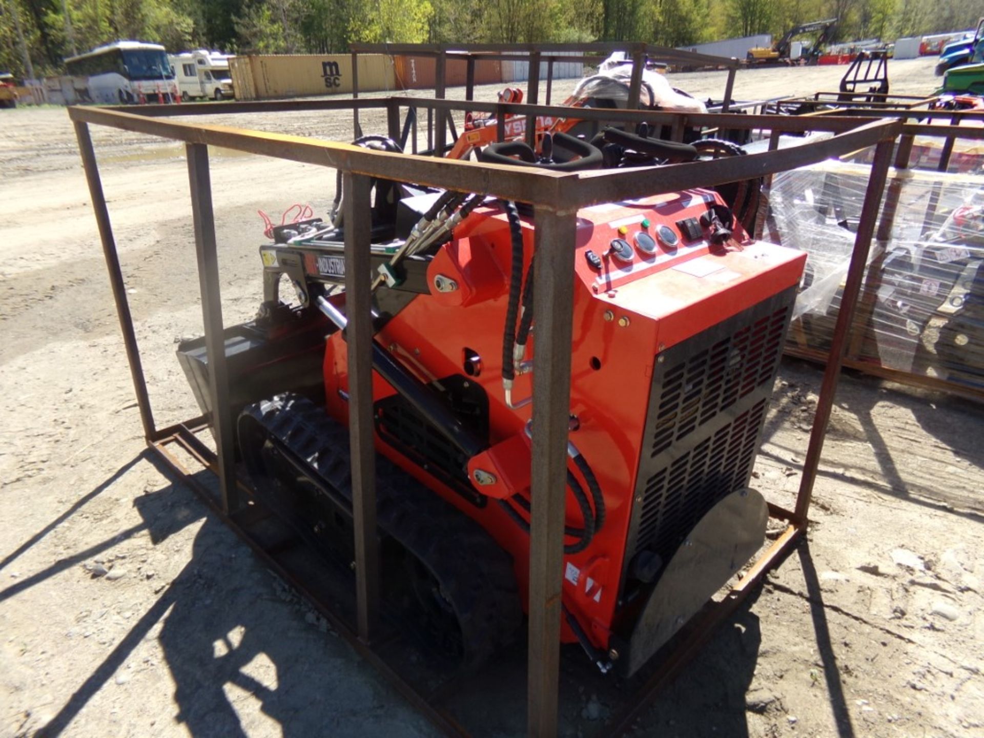 New AGT Industrial LRT 23 Mini Skid Loader with 44'' Bucket, Gas - Image 2 of 2