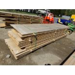 Group of 600 Board FT. of 1 x 10 Rough Cut Lumber, Sold by the Board Foot (600 x Bid Price)
