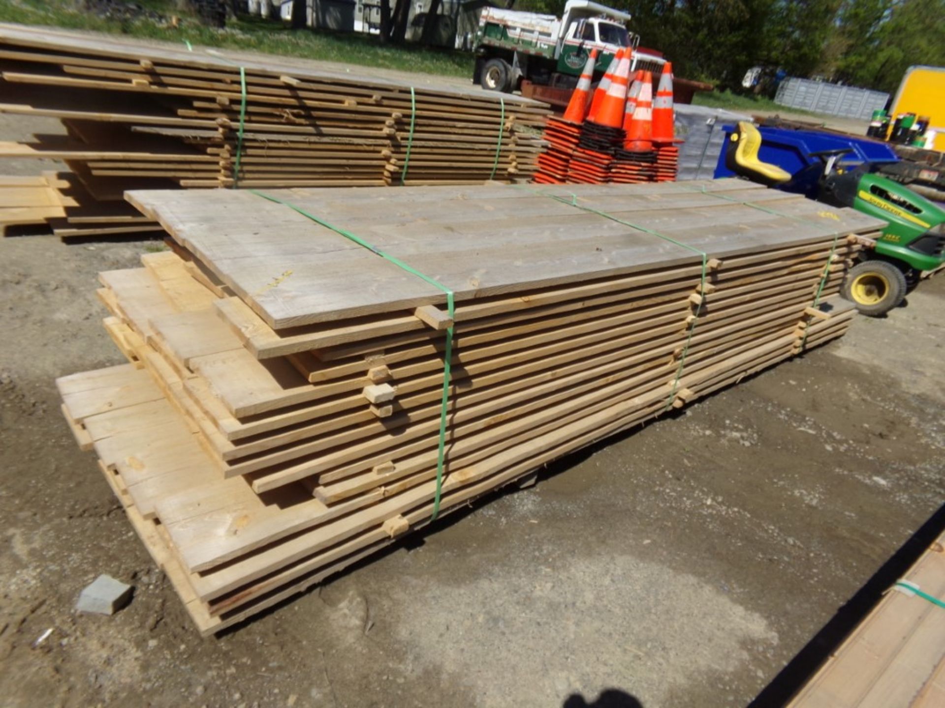 Group of 600 Board FT. of 1 x 10 Rough Cut Lumber, Sold by the Board Foot (600 x Bid Price)