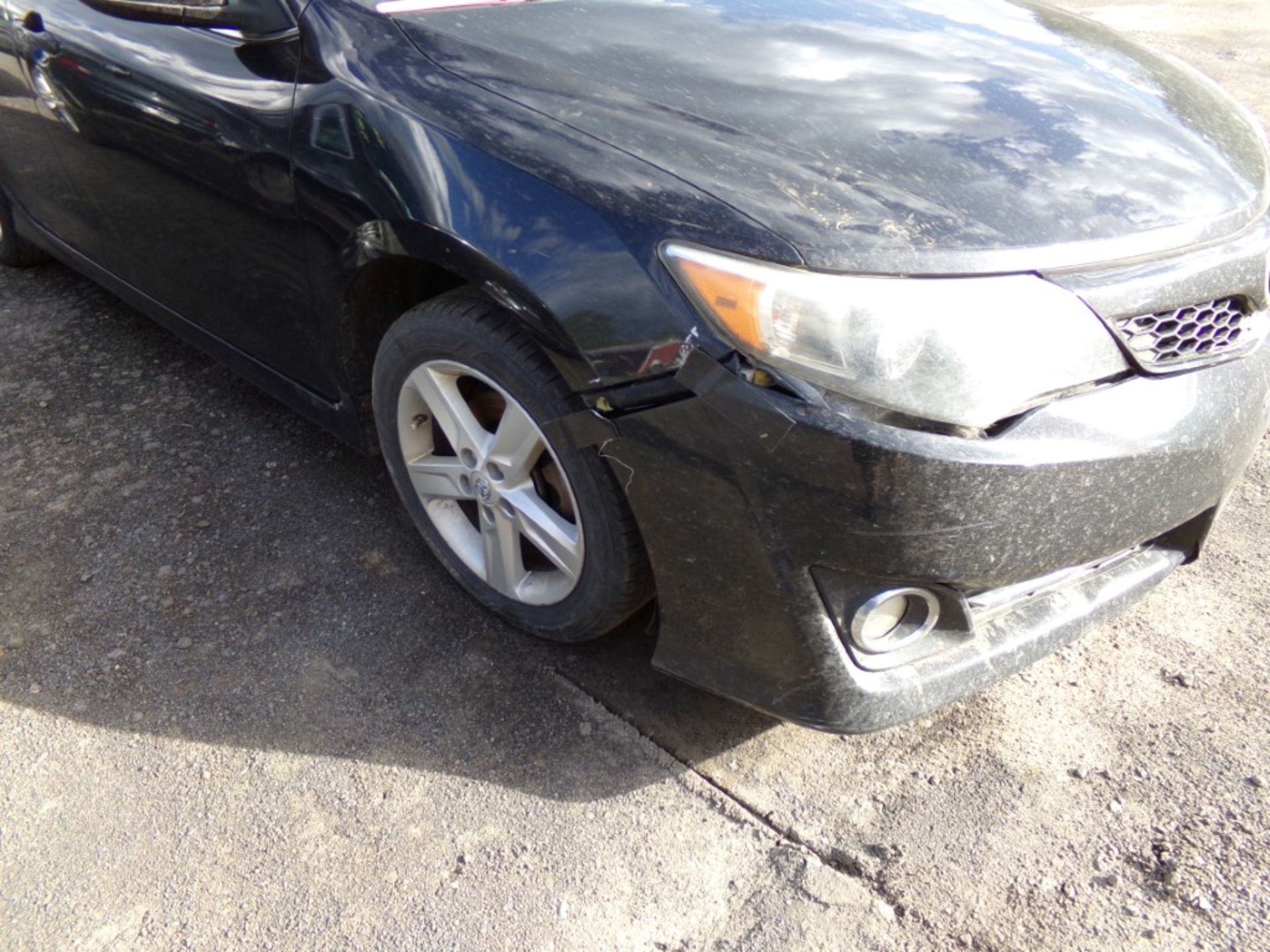 2014 Toyota Camry, Black, Auto Trans., Leather, 199K Miles, CONDITION UNKNOWN-NOT RUNNING-NEEDS - Image 4 of 10