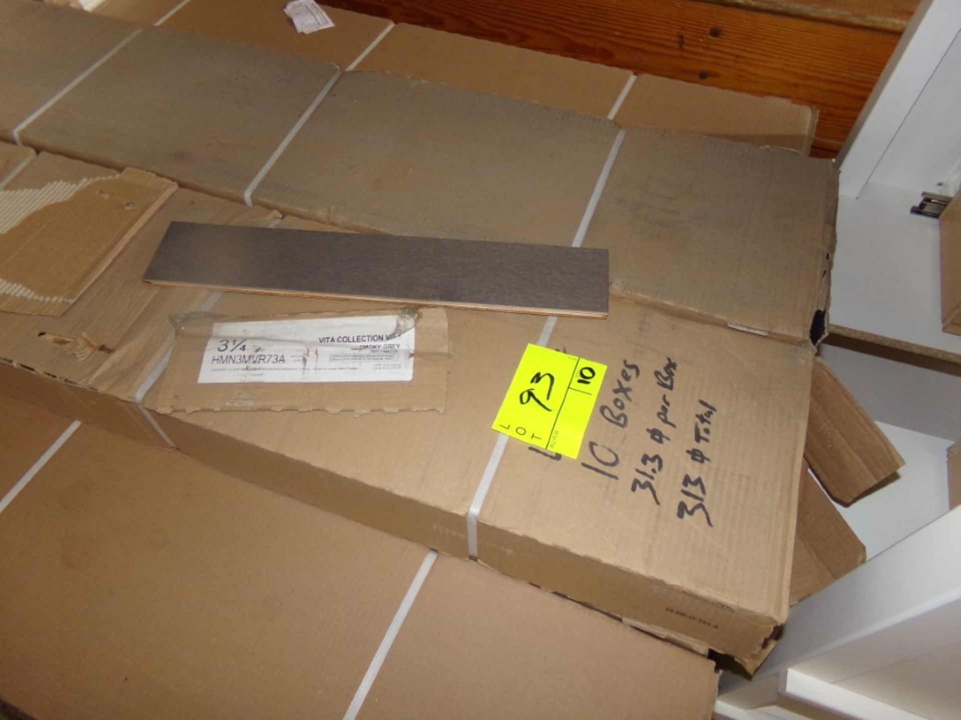 (10) Boxes, 313 Sq. Ft. of Vita Collection Smokey Gray 3 1/4'' Engineered Hardwood Flooring, (10)