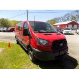 2015 Ford T350 Cargo Van, Base, Red, 199,644 Mi, Vin# 1FTSW2ZMXFKB26985 - OPEN TO ALL BUYERS, DAMAGE