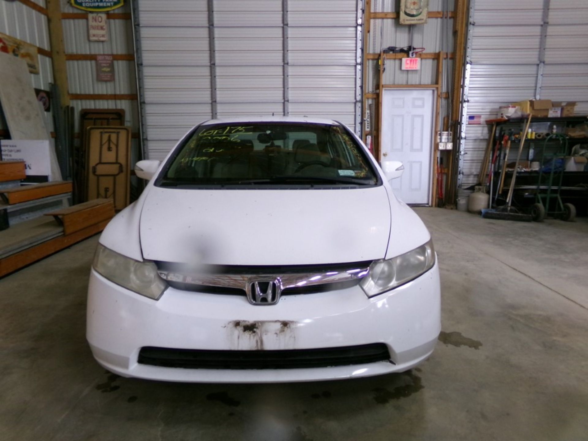 2006 Honda Civic Hybrid, White, 250,427 Miles, Vin #: JHMFA36206S004935 - NYS CHILD SUPPORT PAPERS /