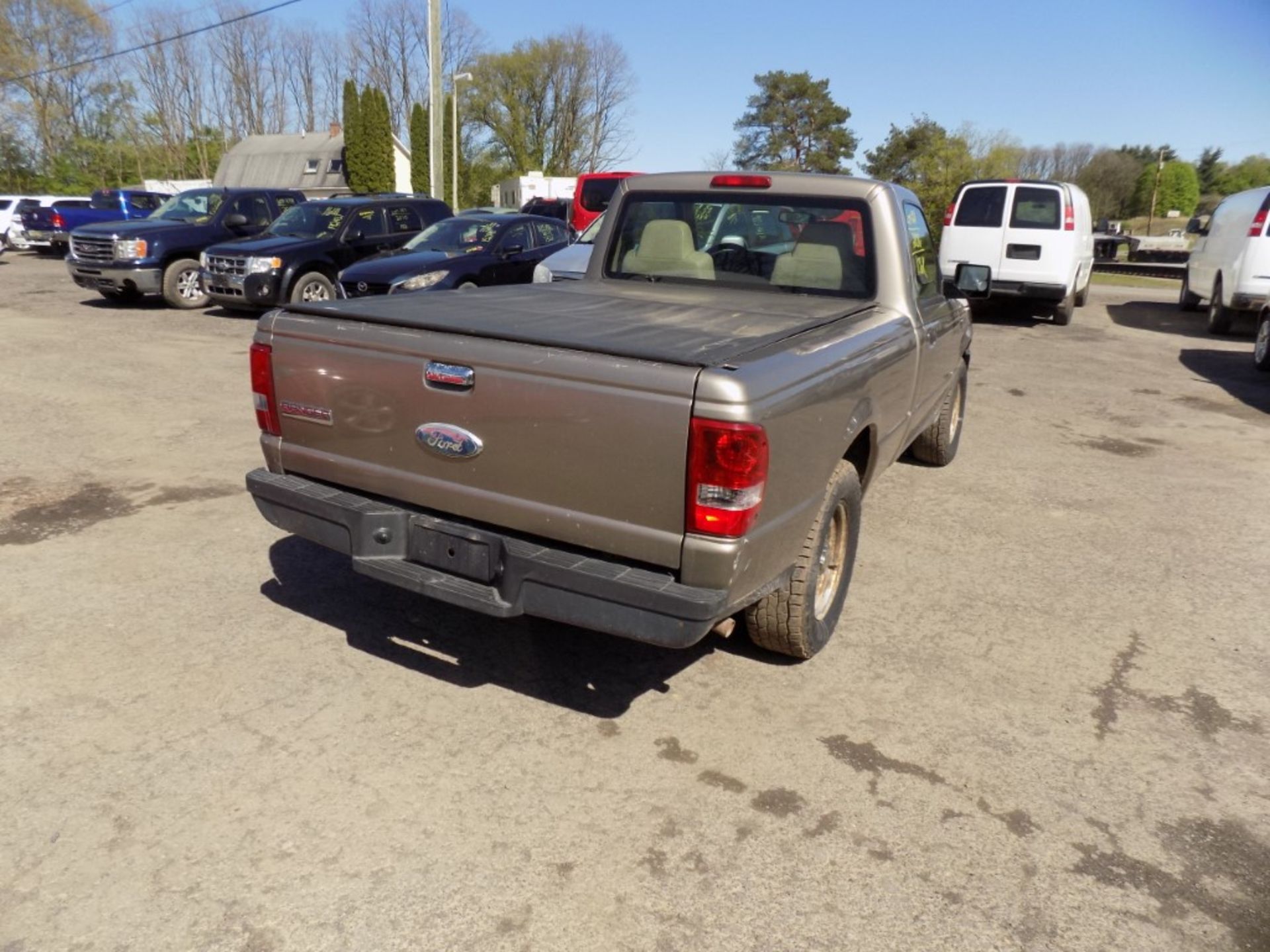 2006 Ford Ranger XLT Reg. Cab, 2 WD, Gold, 5 Speed Manual Trans., Toneau Cover, 136,652 Miles, Vin # - Image 3 of 4