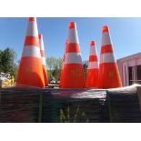 (50) New Orange Traffic Cones (50 x Bid Price)