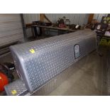 System One Aluminum Diamond Plate Full Access Rounded Front Trailer Tool Box