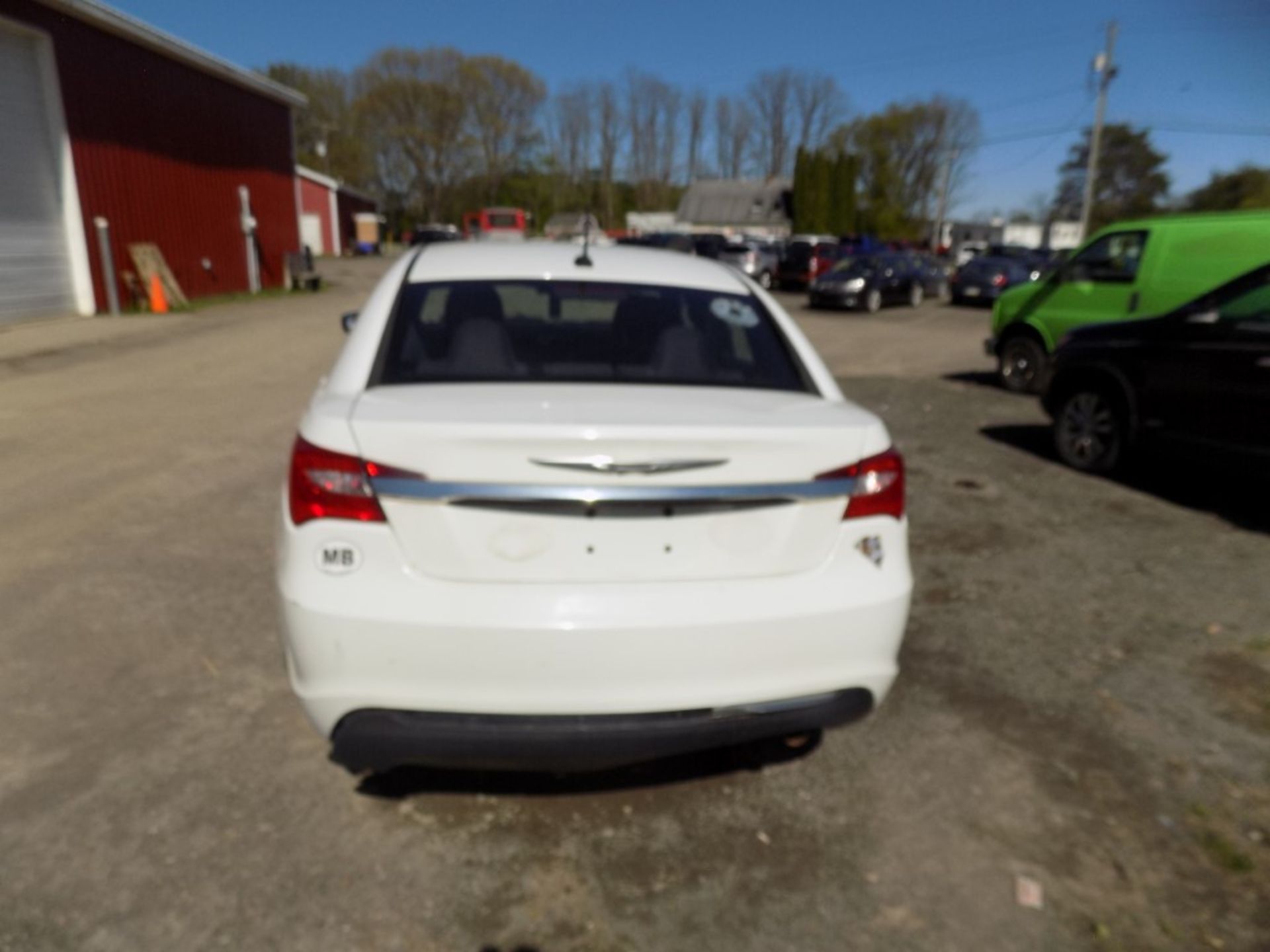 2014 Chrysler 200 Touring, White, 131,705 Miles, VIN#: 1C3CCBBBXEN198051, INOP, DOES NOT RUN, NY - Image 3 of 4