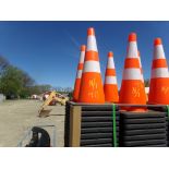 (50) New Orange Traffic Cones (50 x Bid Price)