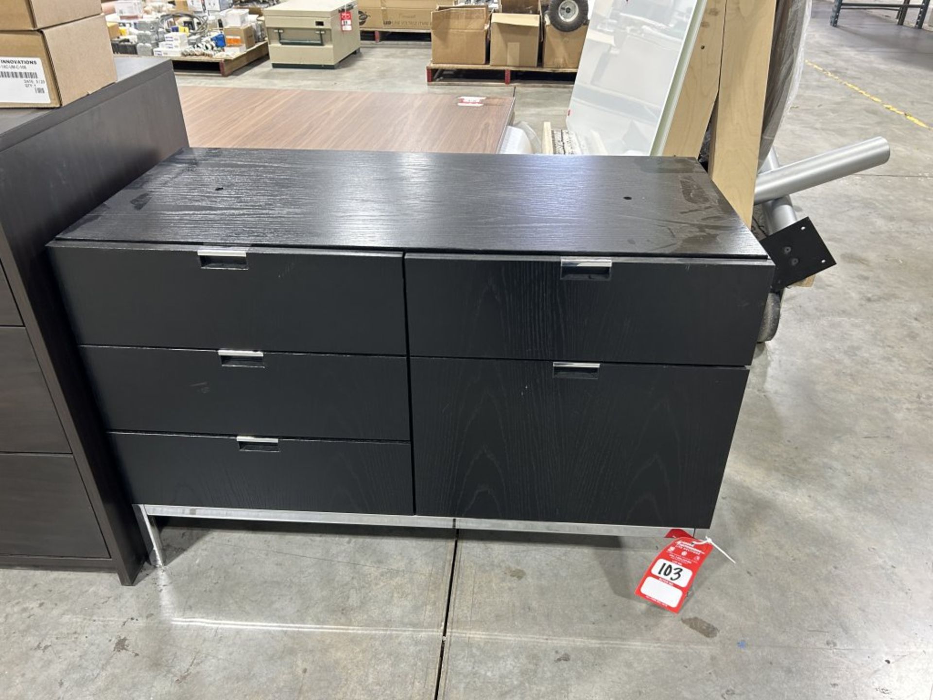 5-DRAWER CABINET 37-1/2" x 18", 3-DRAWER CABINET 30" X 23-3/4", SHELF UNIT 32" X 22-3/4" AND (5) NEW - Image 2 of 10