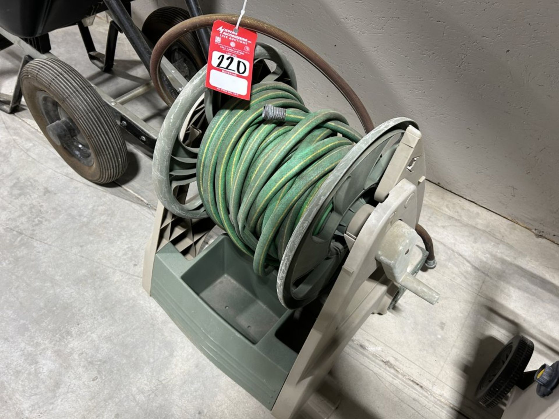 ASSORTED WATER HOSES AND HOSE REEL - Image 2 of 5