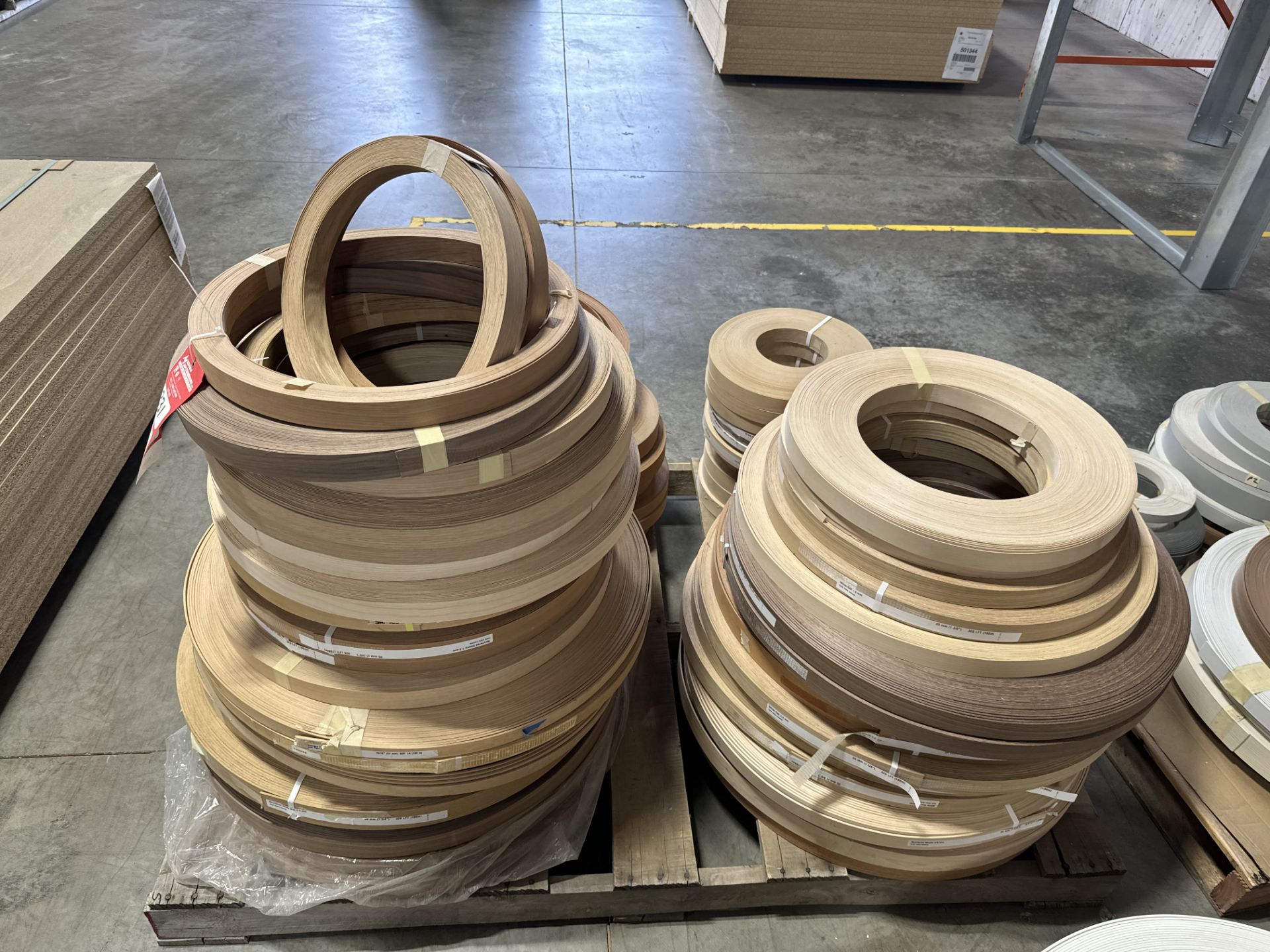 EDGE BANDING, VARIOUS SHAPES, SIZES, COLORS, MATERIALS