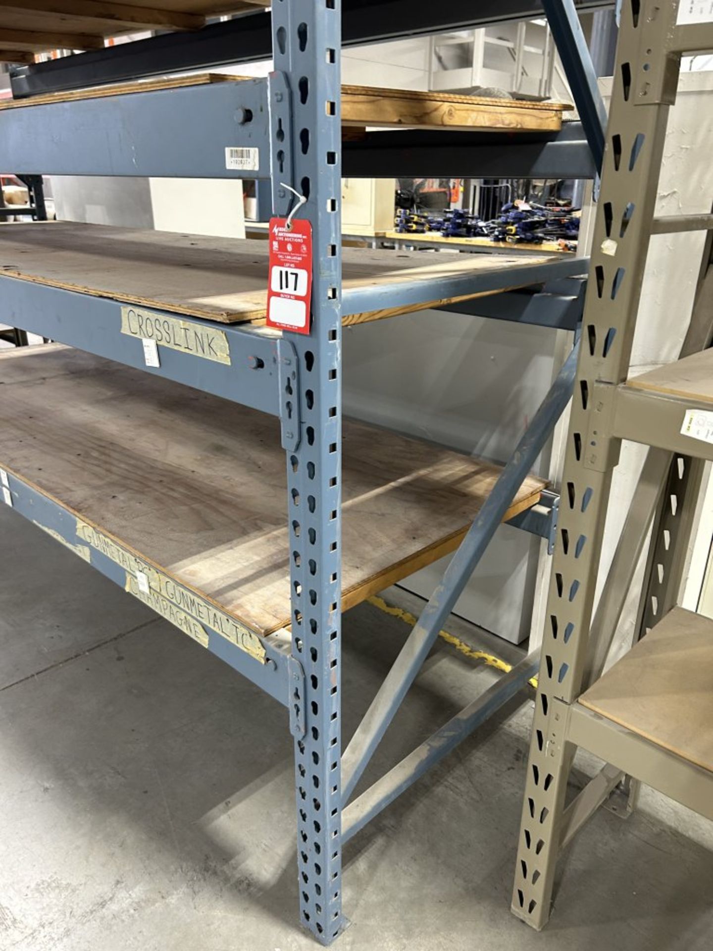 PALLET RACKING SECTION, 112'' W X 3' DEEP X 8' TALL - Image 5 of 5