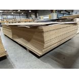 PARTICLE BOARD (47) 121'' X 61-3/8''