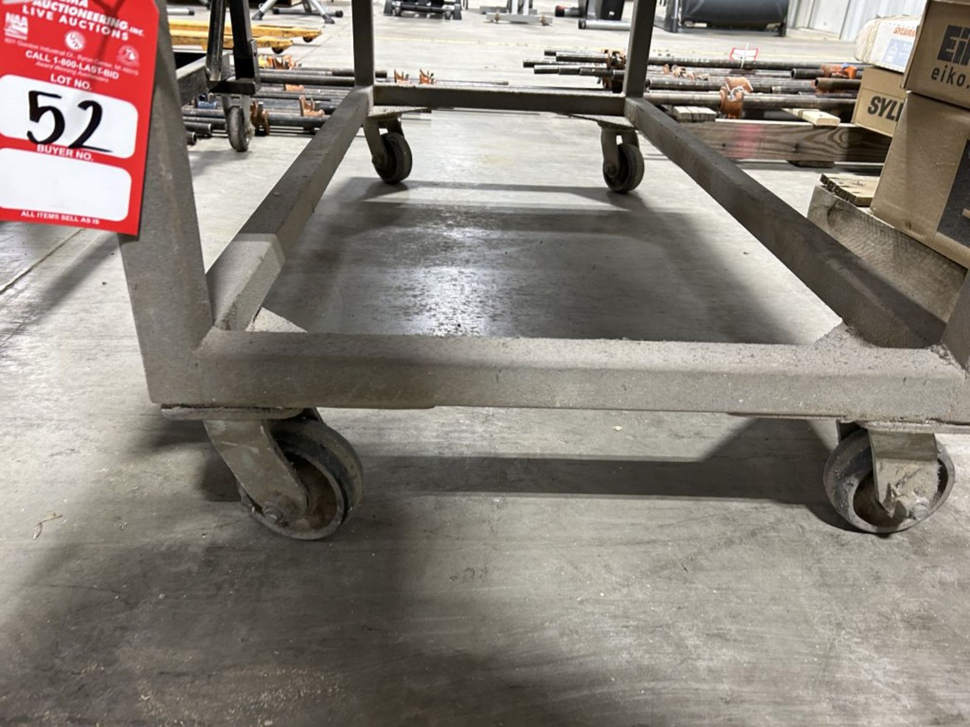ROLL AROUND SHOP CART, 52" x 28" - Image 2 of 2