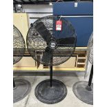 AIR KING HIGH VELOCITY AIR CIRCULATOR, 32'' SHOP PEDESTAL FAN