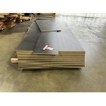 PARTICLE BOARD WITH LAMINATE SIDES (24) 97'' X 49'' X 1/2''