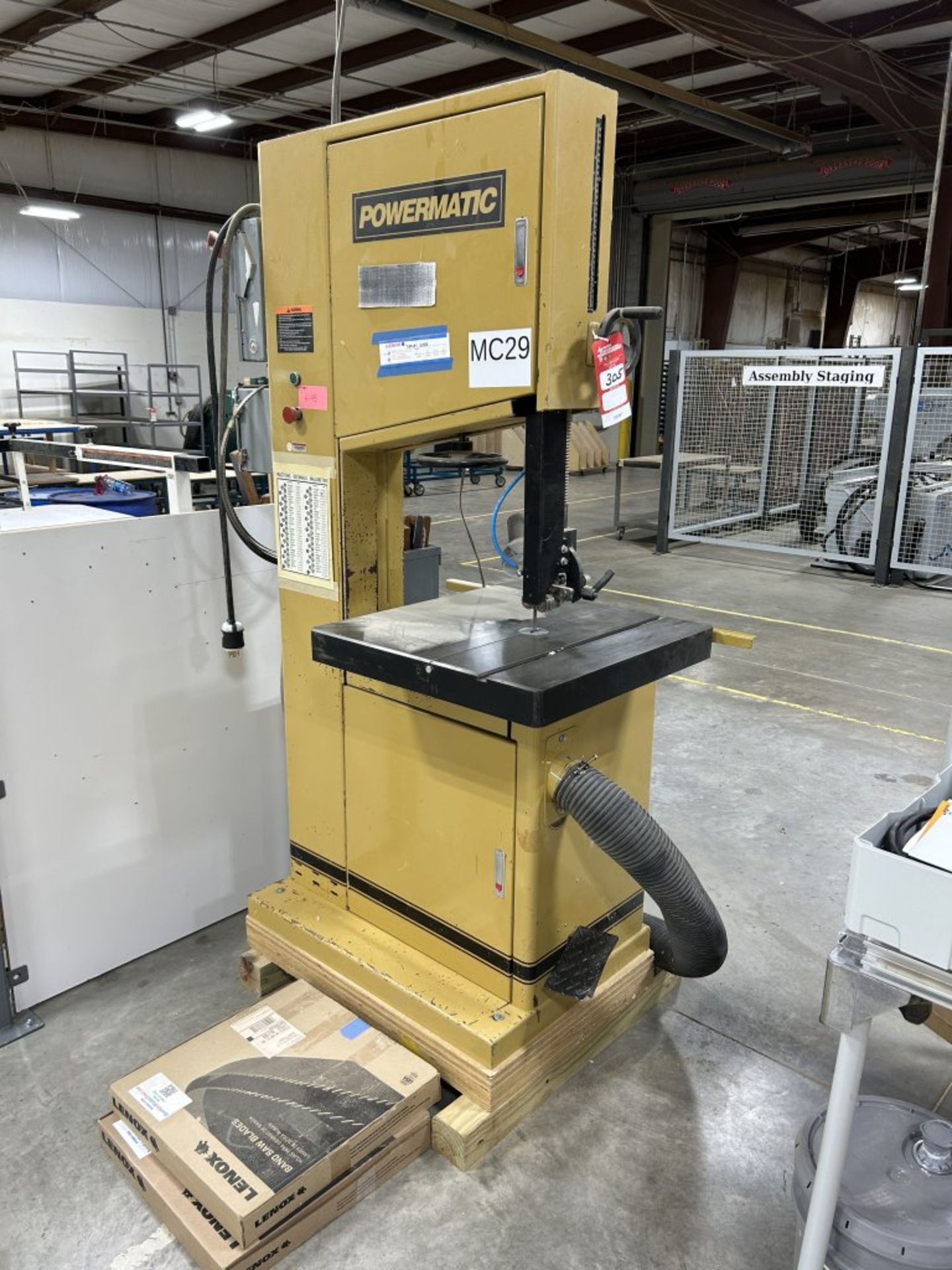 POWERMATIC 2013-3 BANDSAW, 20'', 220V, 24'' X 24'' TABLE, S/N: 0210201315