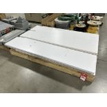 PARTICLE BOARD PANELS (12), 62-1/2'' X 14'' X 1'' THICK