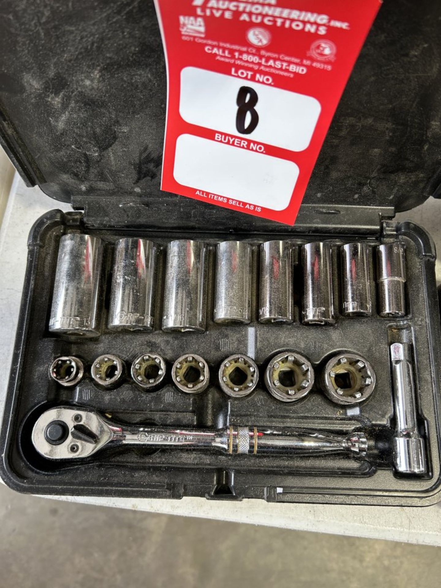 ASSORTED SOCKET SETS, WRENCHES, SUPER SOCKETS, ETC. - Image 3 of 7