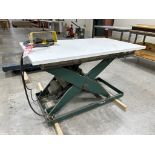LIFT TABLE, ELECTRIC, 54'' X 30''