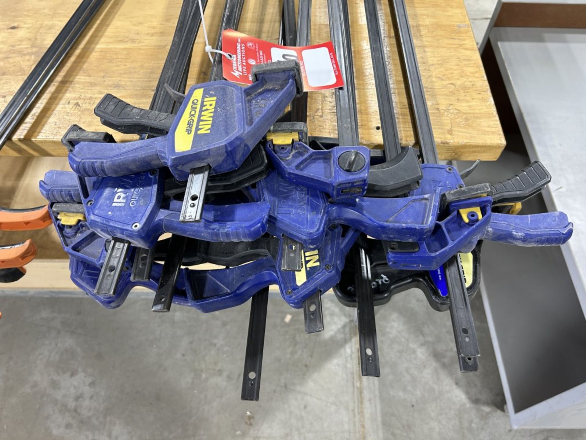 (15) LARGE 36'' QUICK GRIP CLAMPS, 13 ARE IRWIN BRAND, 2 ARE JORGENSEN BRAND - Image 2 of 4