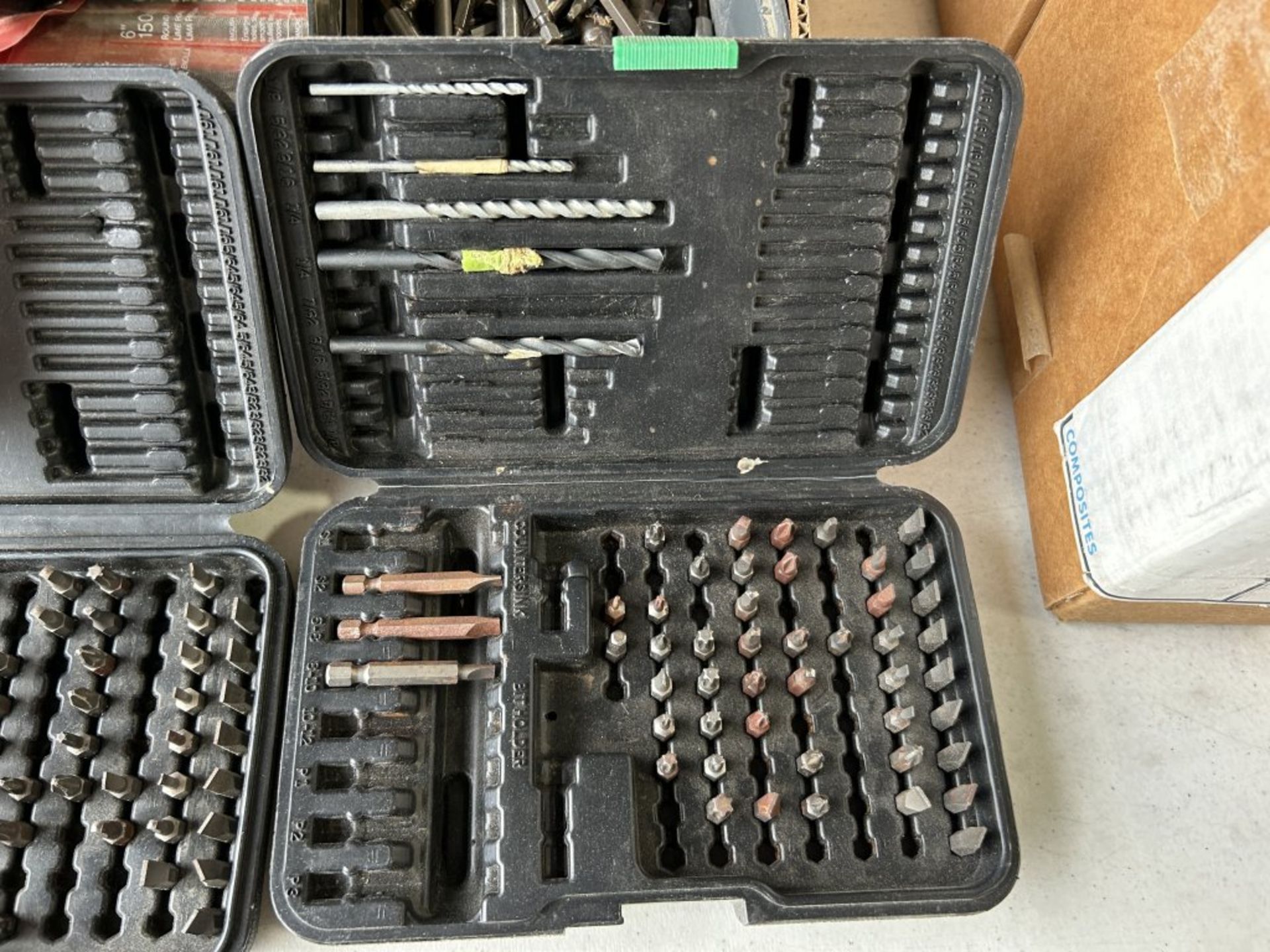 ASSORTED HAND TOOLS AND DRILL BITS, SCRAPERS, FILES, ETC. - Image 3 of 7