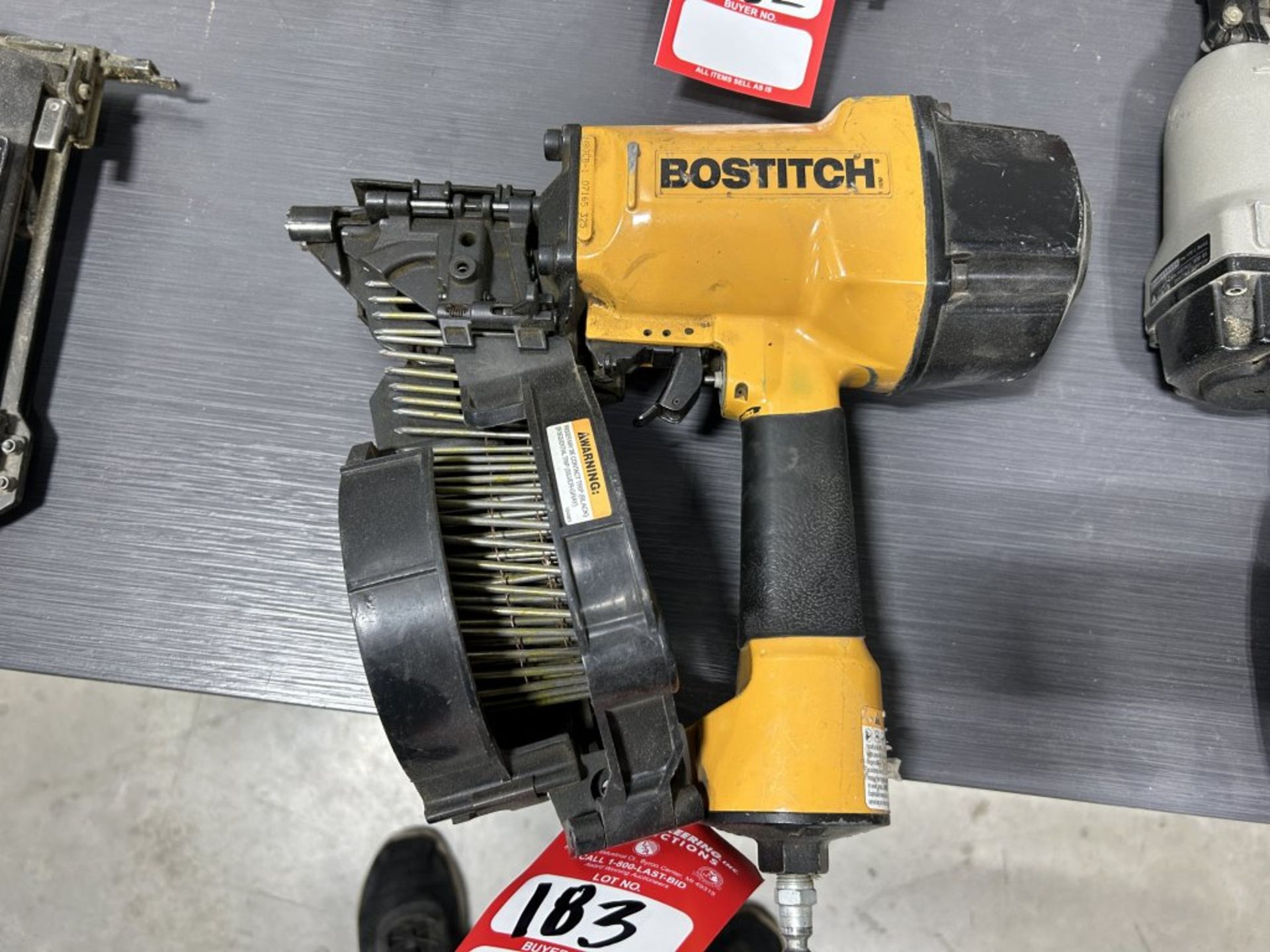 BOSTITCH PNEUMATIC COIL NAILER - Image 2 of 2