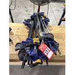 (15) 24'' QUICK GRIP CLAMPS