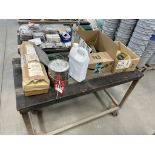 ROLLING CART WITH CONTENTS