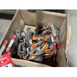 BOX OF APPROX. (20) SPRINT CLAMPS