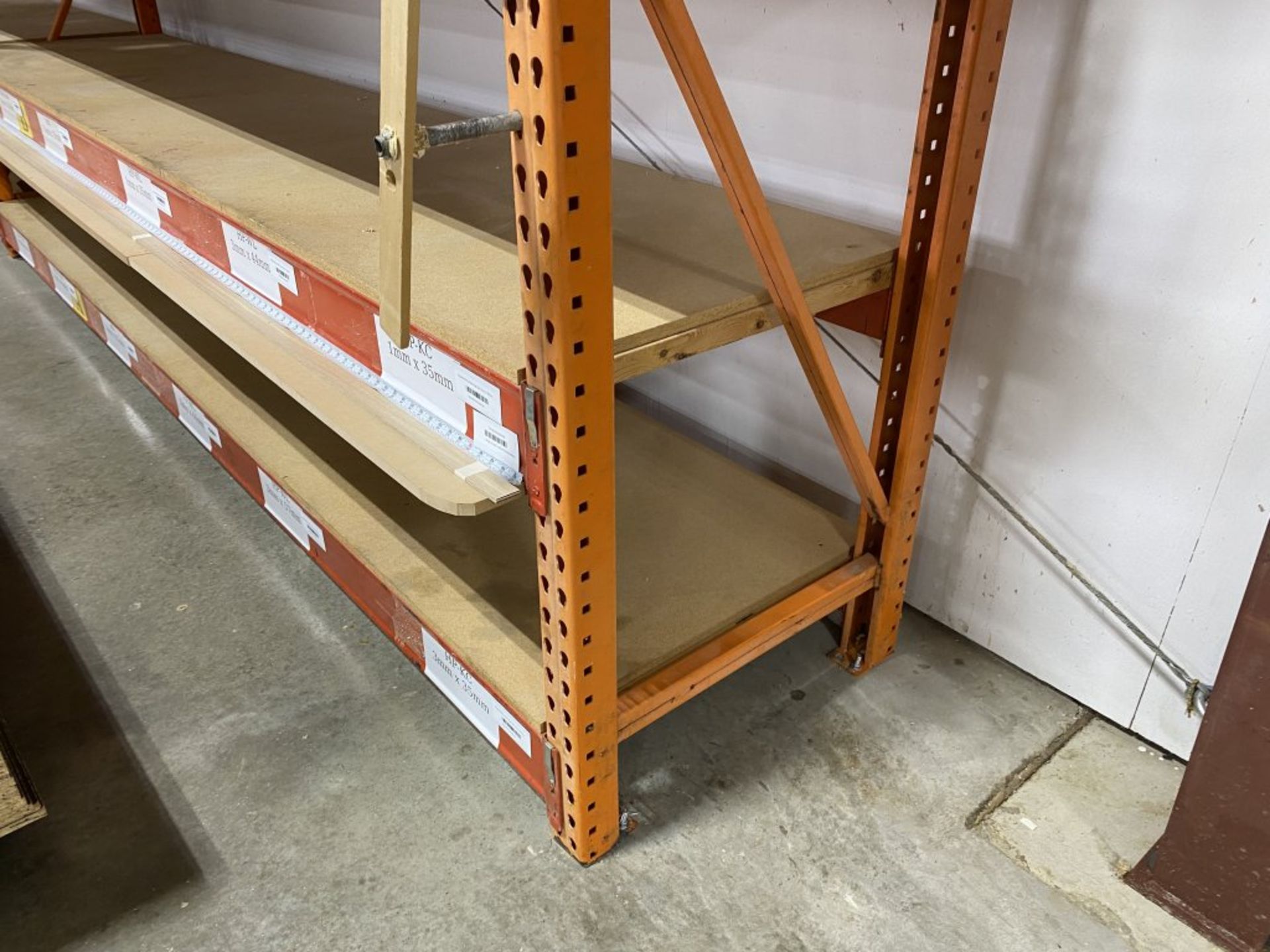 PALLET RACKING: (3) UPRIGHTS 11' X 30'', (24) 12' CROSS BEAMS - Image 2 of 4