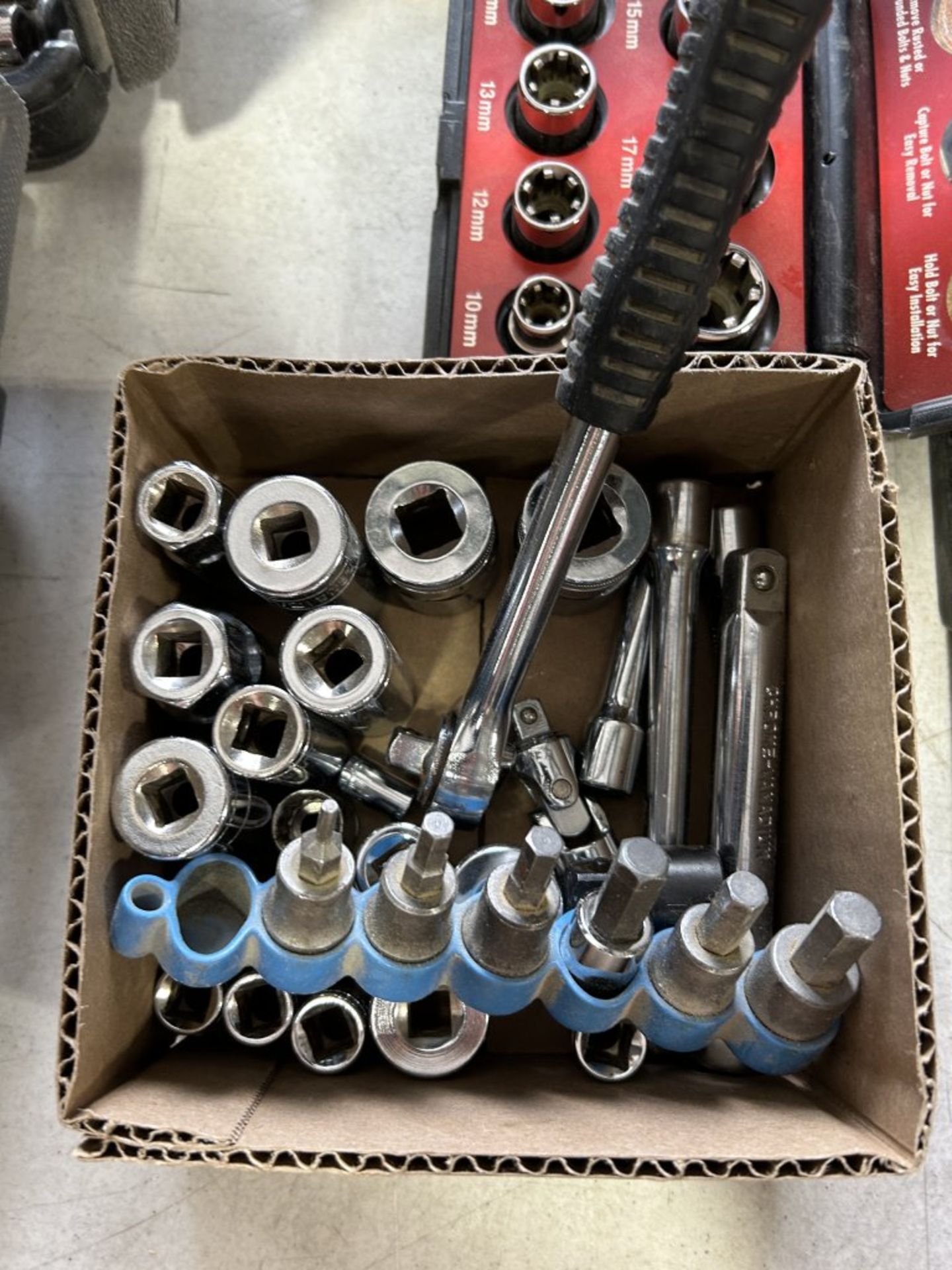 ASSORTED SOCKET SETS, WRENCHES, SUPER SOCKETS, ETC. - Image 6 of 7