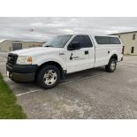 2005 FORD F150 XLT PICKUP TRUCK, EXTENDED CAB, LONG BOX WITH TOPPER, 2WD, AUTO TRANS, AM/FM-CD,