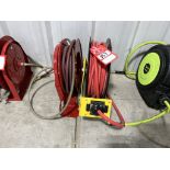 CENTRAL PNEUMATIC & REELCRAFT AIR HOSE REELS